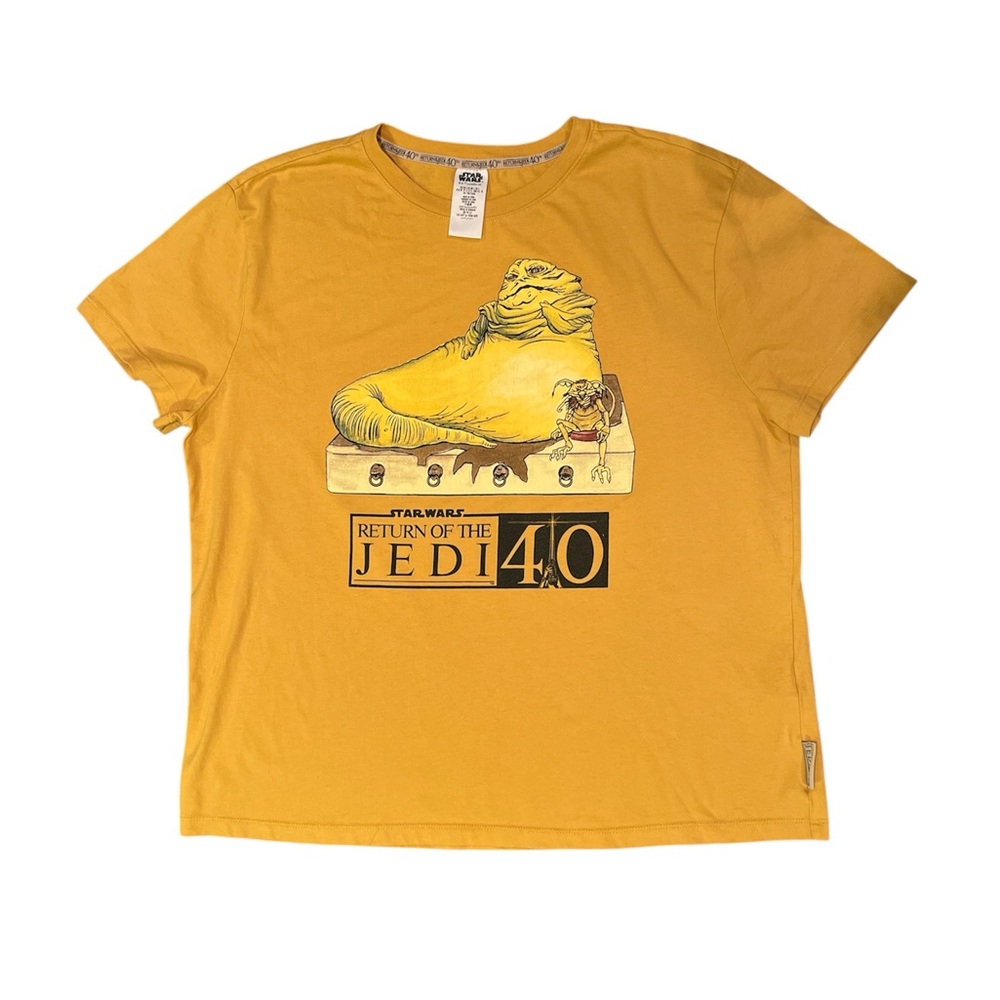 Star Wars Gold Return of the Jedi Tee - Large